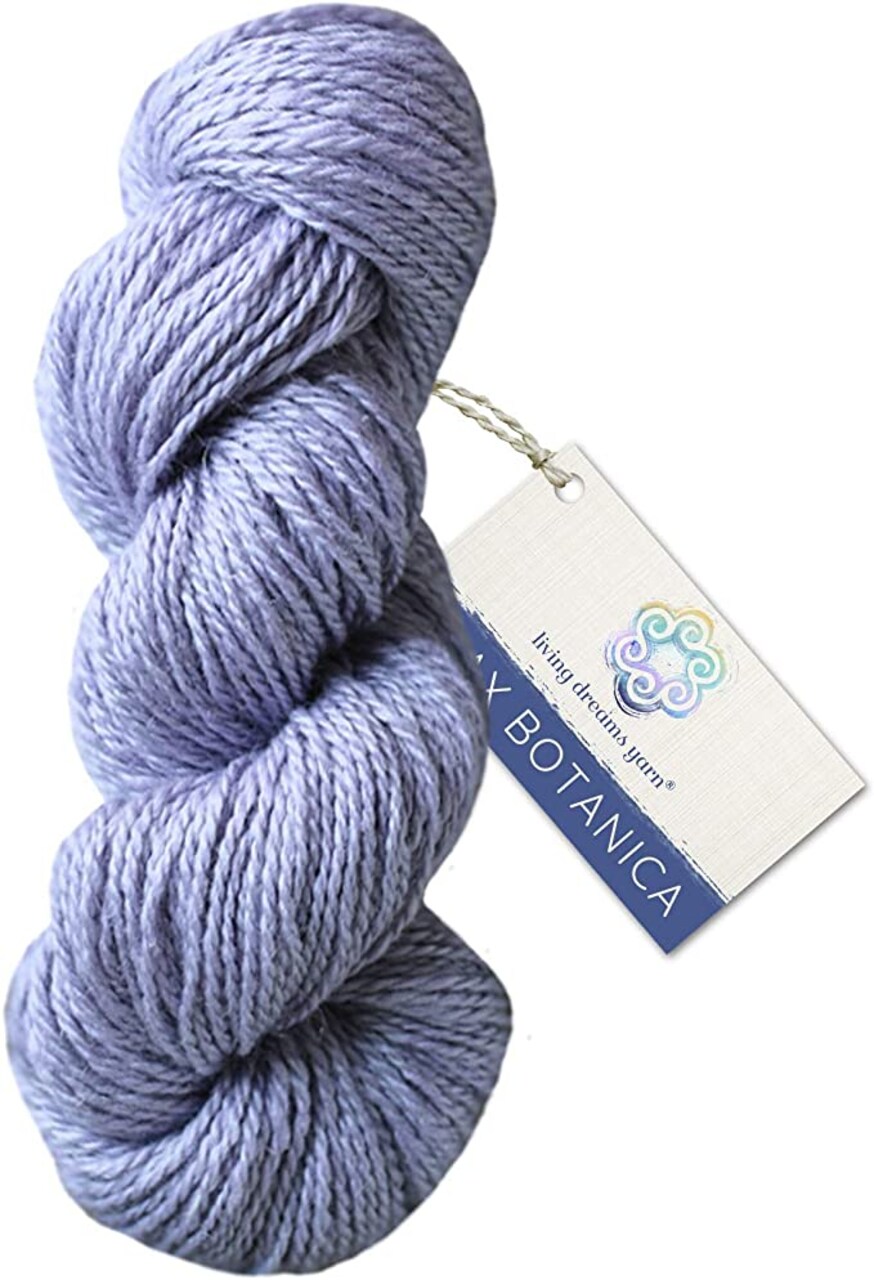 Living Dreams Flax Botanica DK Yarn. Elegant Merino Linen Silk. Cruelty Free & Responsibly Sourced. Pacific Northwest Handmade